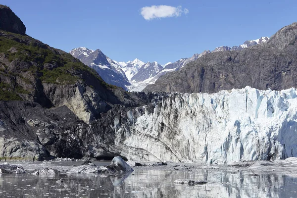 Detalhe Geleira Glacier Bay Alaska Eua — Fotografia de Stock