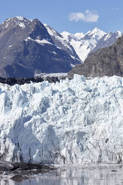 Detalhe Geleira Glacier Bay Alaska Eua — Fotografia de Stock