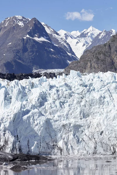 Detail Van Gletsjer Glacier Bay Alaska Verenigde Staten Stockfoto
