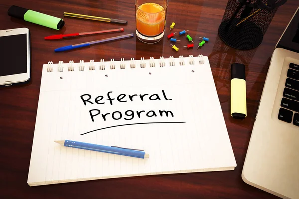 Referral Program — Stock Photo, Image