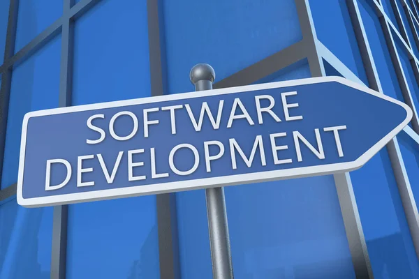 Softwareontwikkeling — Stockfoto