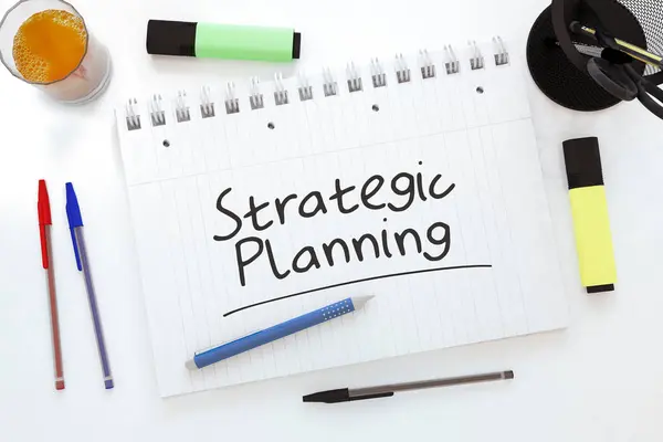 Strategisk planering — Stockfoto