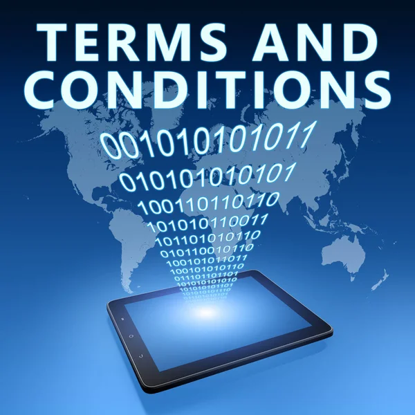 Terms and Conditions — Stock Photo, Image