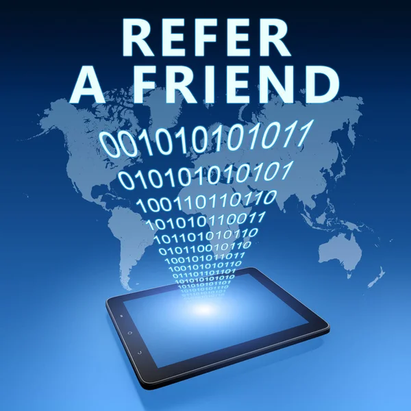 Refer a Friend — Stock Photo, Image