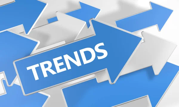 Trends — Stockfoto