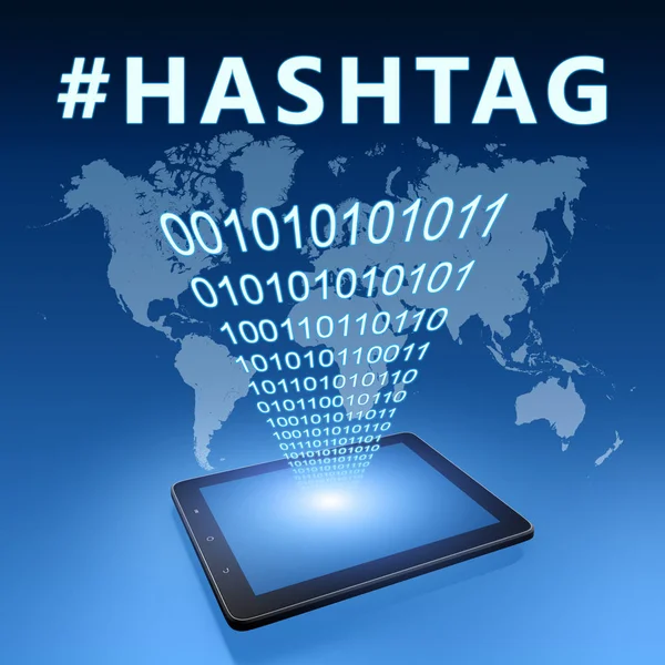Hashtag — Stockfoto
