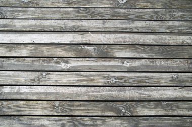      Ahşap dokulu zemin kurulu Teras. yüzey. kahverengi gri.                          