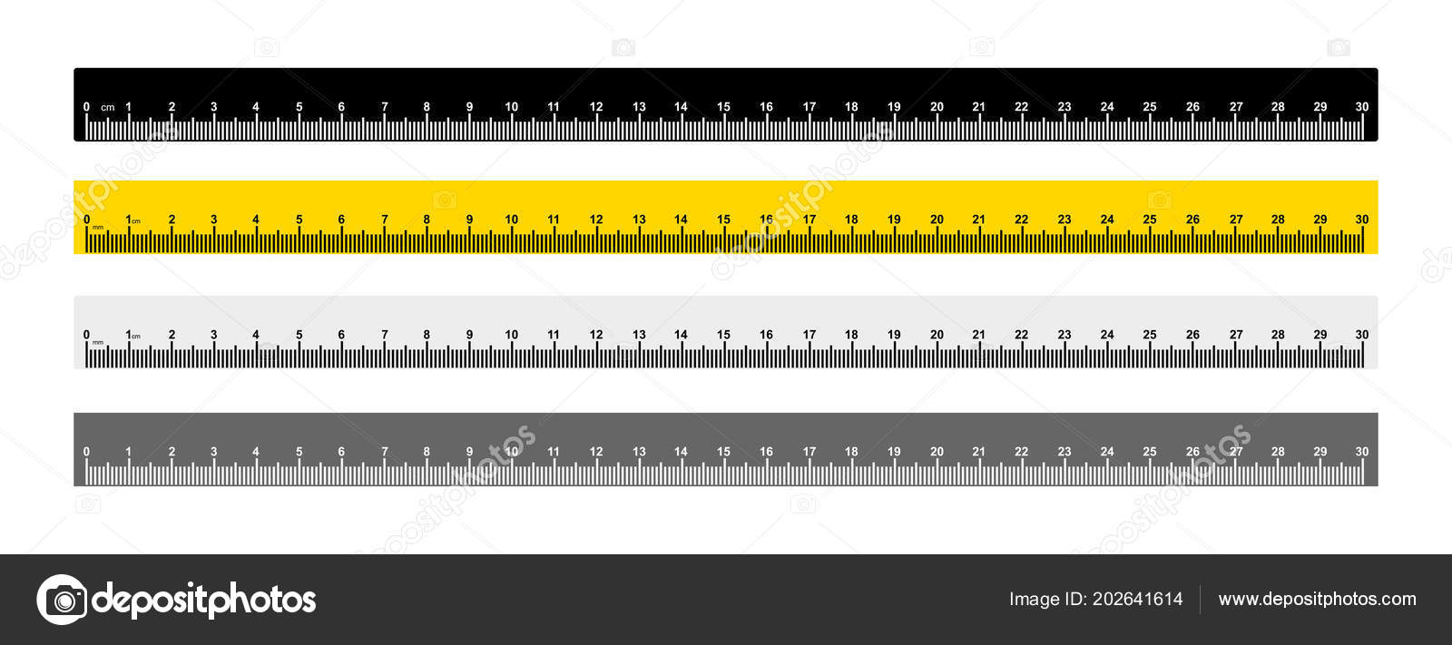 30cm Measure Tape Ruler School Metric Measurement. Metric Ruler