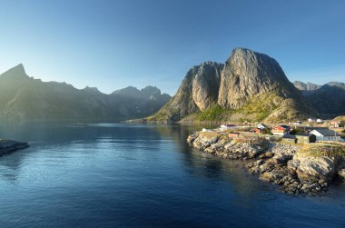 gün batımı - Reine, Lofoten Adaları, Norveç