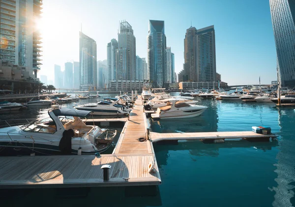 Dubai Marina Emirati Arabi Uniti — Foto Stock