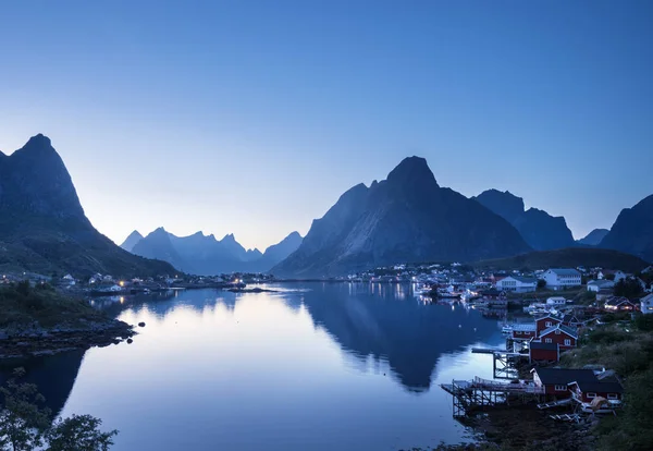 Reine Village Lofoten Noorwegen — Stockfoto