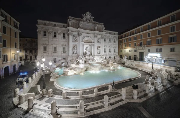 Fontana Trevi Roma — Foto Stock