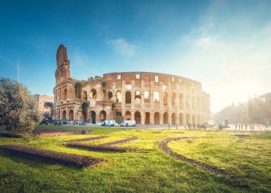 Roma 'da kolezyum, İtalya