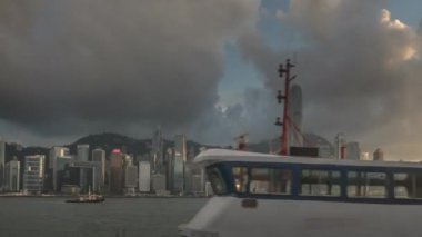 Hong Kong günbatımı, zaman atlamalı