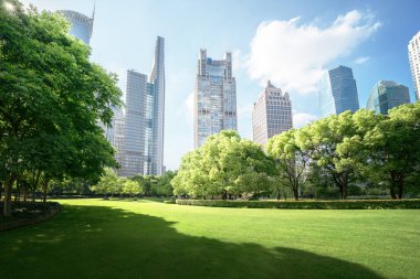 Yeşil Alan, Lujiazui Merkez, Şangay, Çin