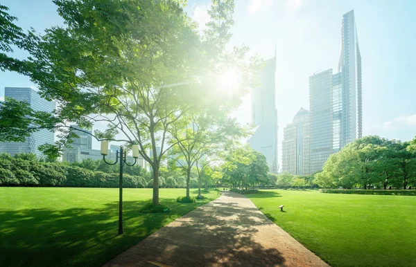 Green Space, Lujiazui Central, Σαγκάη, Κίνα — Φωτογραφία Αρχείου