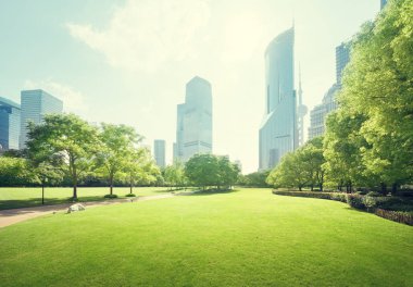 Yeşil Alan, Lujiazui Merkez, Şangay, Çin