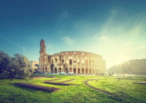 Colosseum in Rome, Italië — Stockfoto