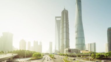 Hiper hata, Şangay yolu Lujiazui finans merkezi, Çin