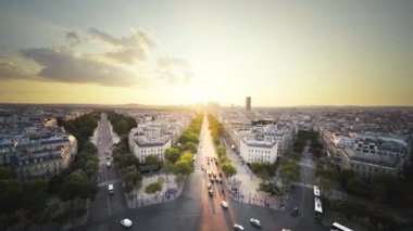 Paris manzarası Zafer Takı, Fransa