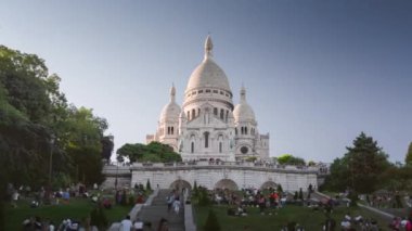 Yüksek hız, Sacre Coeur Bazilikası, Montmartre, Paris
