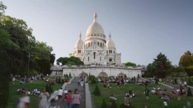 Yüksek hız, Sacre Coeur Bazilikası, Montmartre, Paris