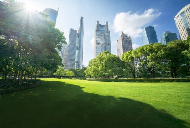 Yeşil Alan, Lujiazui Merkez, Şangay, Çin