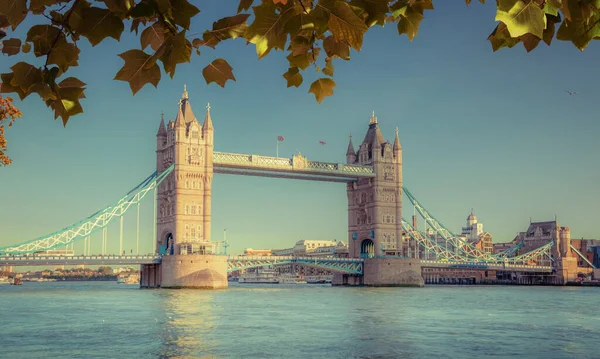 Tower Bridge Londonban Egyesült Királyság — Stock Fotó