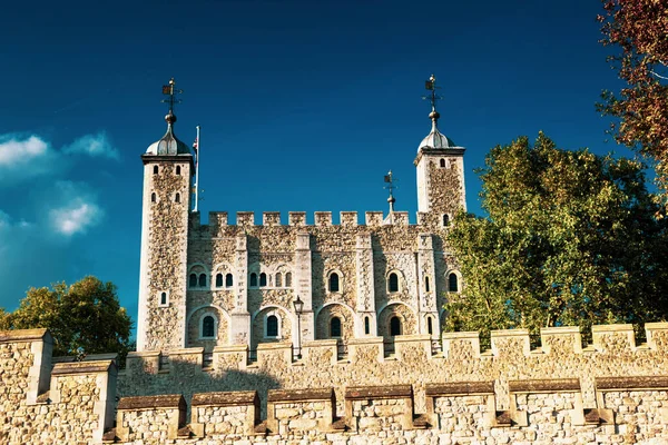 Tower London Herbstzeit Großbritannien — Stockfoto