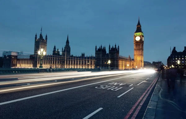 Big Ben Van Westminster Bridge Londen — Stockfoto