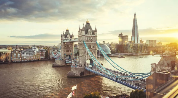 Tower Bridge Londonban Egyesült Királyság — Stock Fotó