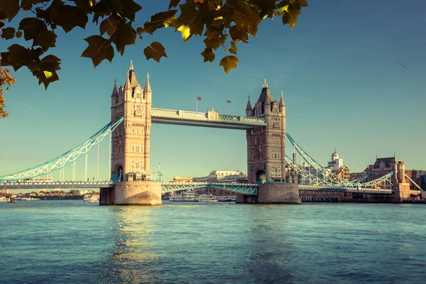 Тауэрский Мост Лондоне Великобритания — стоковое фото