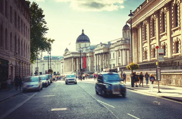 Streets London Sunset Time — Stock Photo, Image