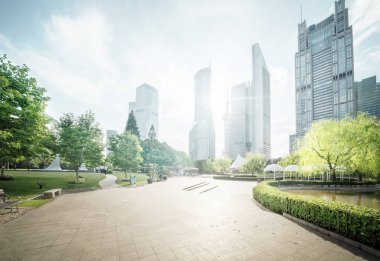 Yeşil Alan, Lujiazui Merkez, Şangay, Çin