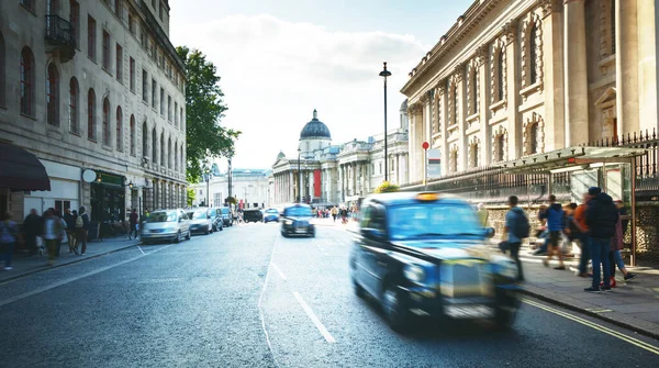 Ruas Londres Hora Pôr Sol Reino Unido — Fotografia de Stock