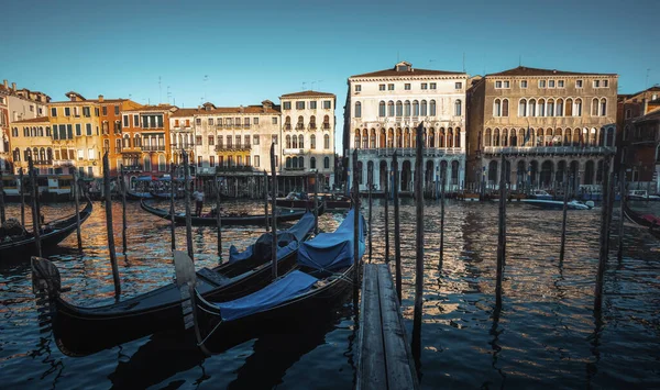 Gondola Wenecja Włochy — Zdjęcie stockowe