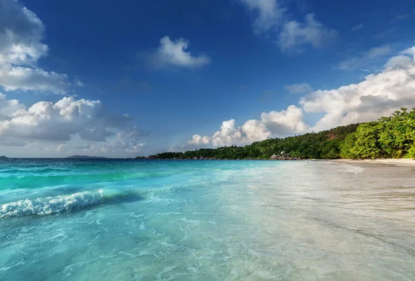 Playa Isla Mahe Seychelles —  Fotos de Stock