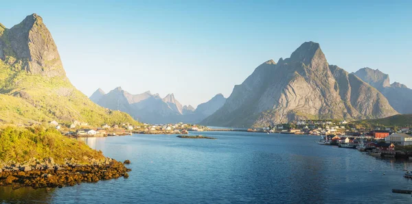 Reine Village Lofoten Noorwegen — Stockfoto