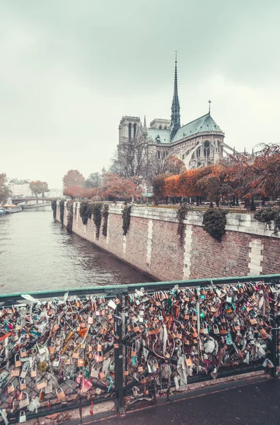 フランスのパリにあるノートルダム大聖堂 — ストック写真