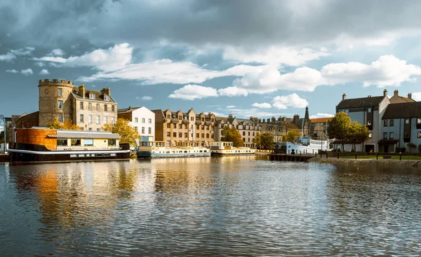 Old Leith Docks Edinburgh Scotland — Stock fotografie