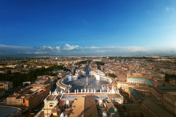 Sint Pietersplein Vaticaan — Stockfoto