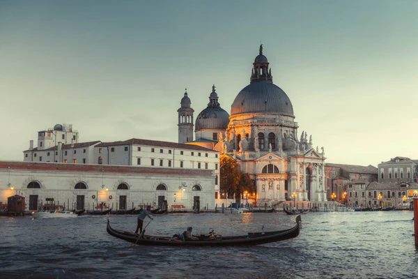 Basilica Santa Maria Della Salute Sunset Time Venice Italy — Stock Photo, Image