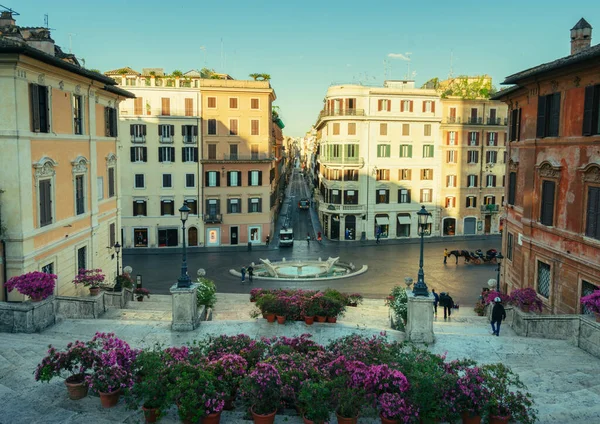 Place Espagne Rome Italie — Photo
