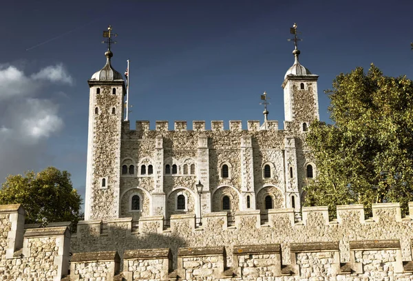 Tower London Czas Jesienny Wielka Brytania — Zdjęcie stockowe