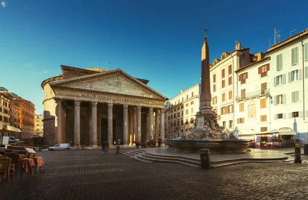 Panteão Rome Italia Fotos De Bancos De Imagens