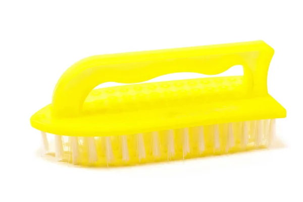 Scrubbing brush isolated on white — Stock Photo, Image