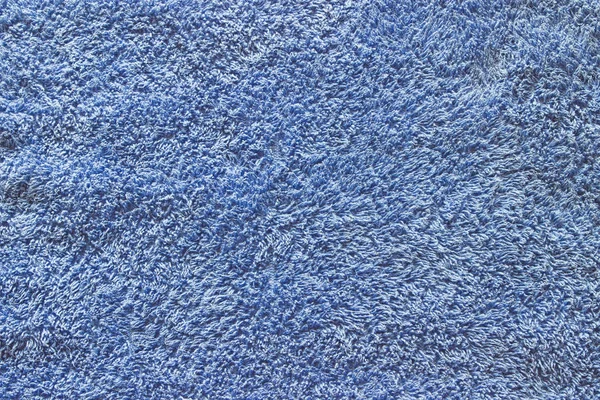 Terry tela textura de material azul como fondo — Foto de Stock