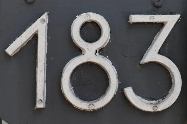 House Number 183 City Clamart France — Stock Photo, Image