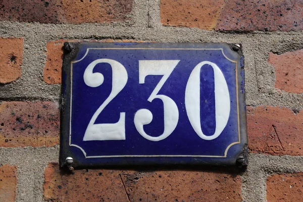 Casa Número 230 Ciudad Clamart Francia — Foto de Stock