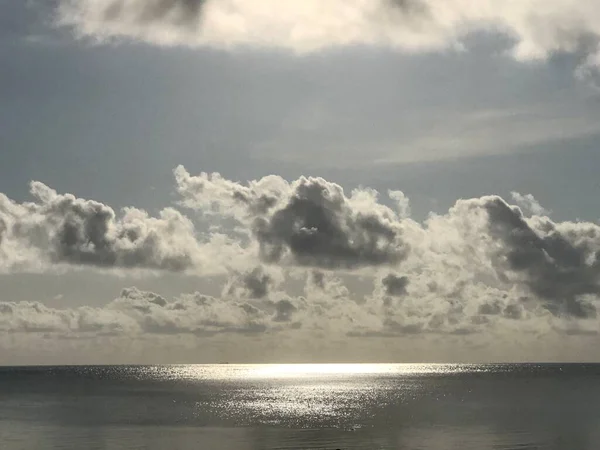 Nubes Cielo Sobre Diani Beach Kenia — Foto de Stock